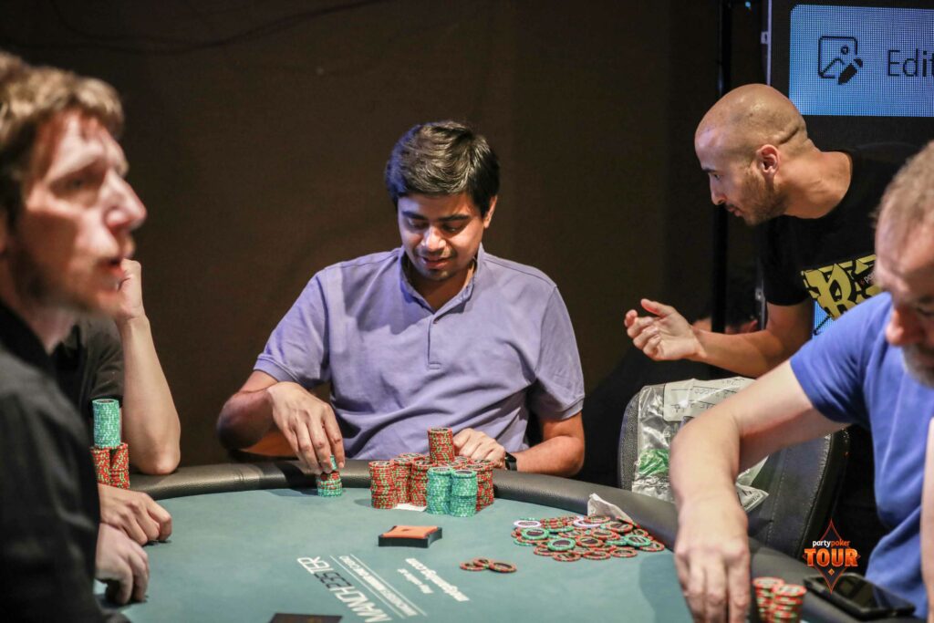 Goonjan Mall during the 2025 PartyPoker Tour Manchester. Photo: PartyPoker