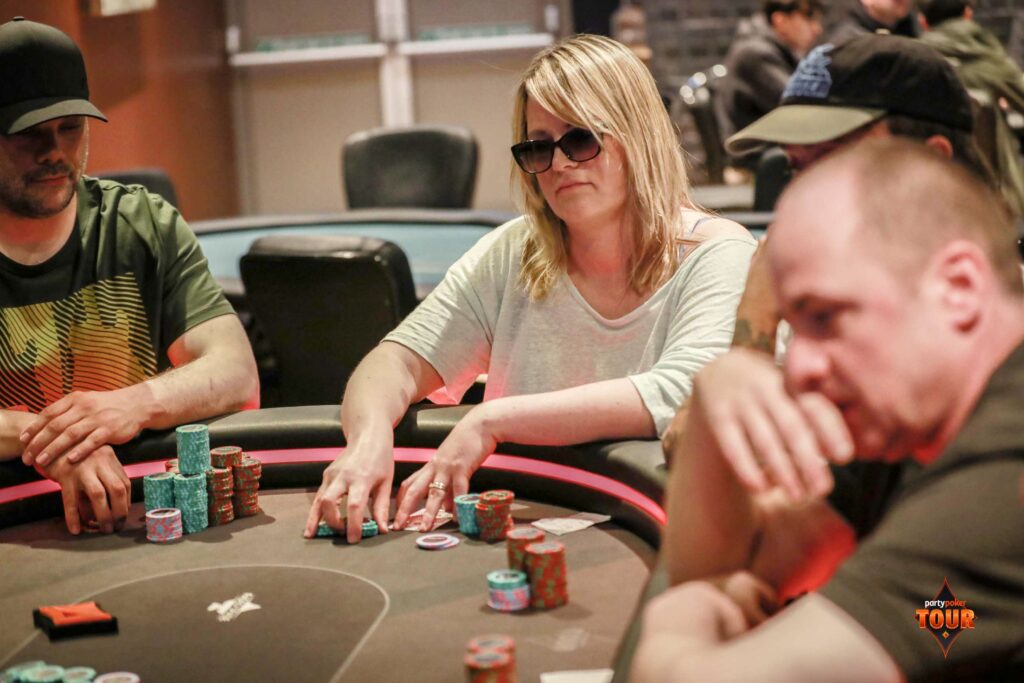 Marta Porter during the 2025 PartyPoker Tour Manchester. Photo: PartyPoker