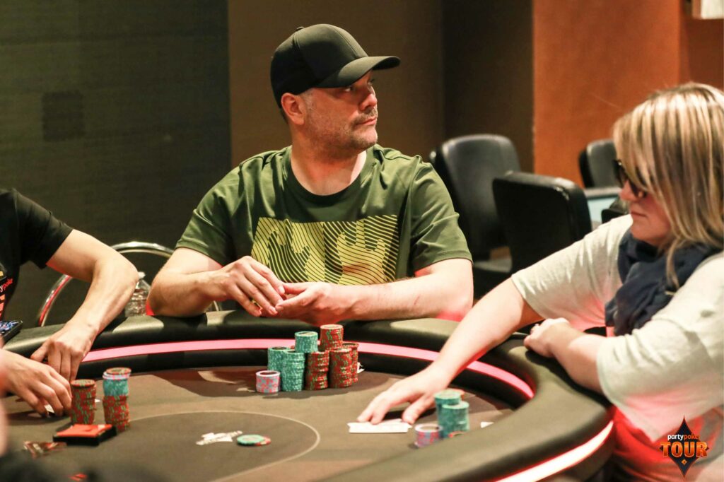 Matthew Archer during the 2025 PartyPoker Tour Manchester. Photo: PartyPoker