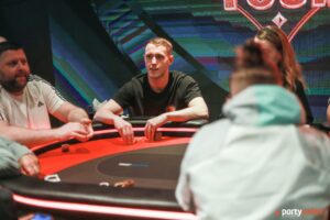 Action during Day 1a of the £150 Mini Main Event during the 2025 PartyPoker Tour Manchester. Photo: PartyPoker
