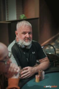 Action during Day 1a of the £150 Mini Main Event during the 2025 PartyPoker Tour Manchester. Photo: PartyPoker