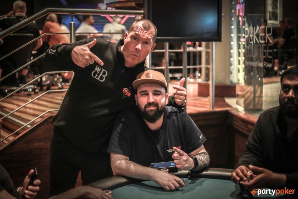 Action during Day 1a of the £150 Mini Main Event during the 2025 PartyPoker Tour Manchester. Photo: PartyPoker