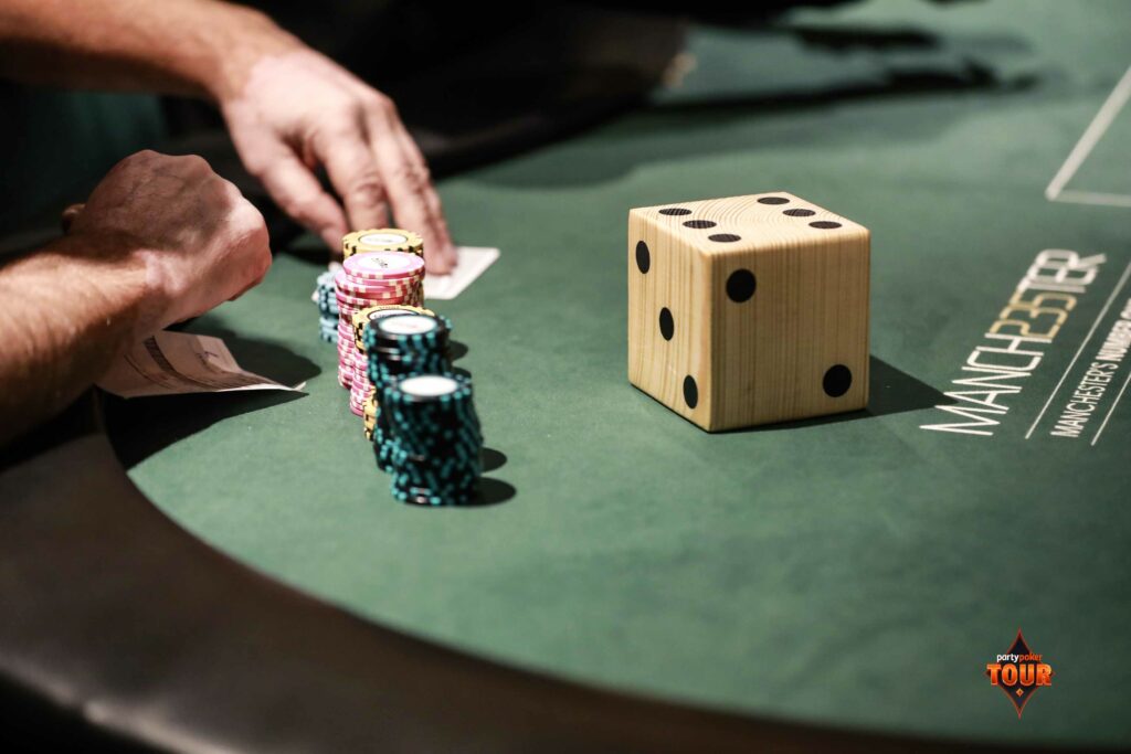 Six cards - again. Of course. Photo: PartyPoker
