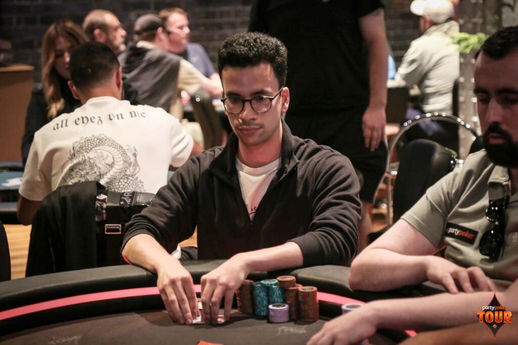 Ryan Wyvill during the 2025 PartyPoker Tour Manchester. Photo: PartyPoker