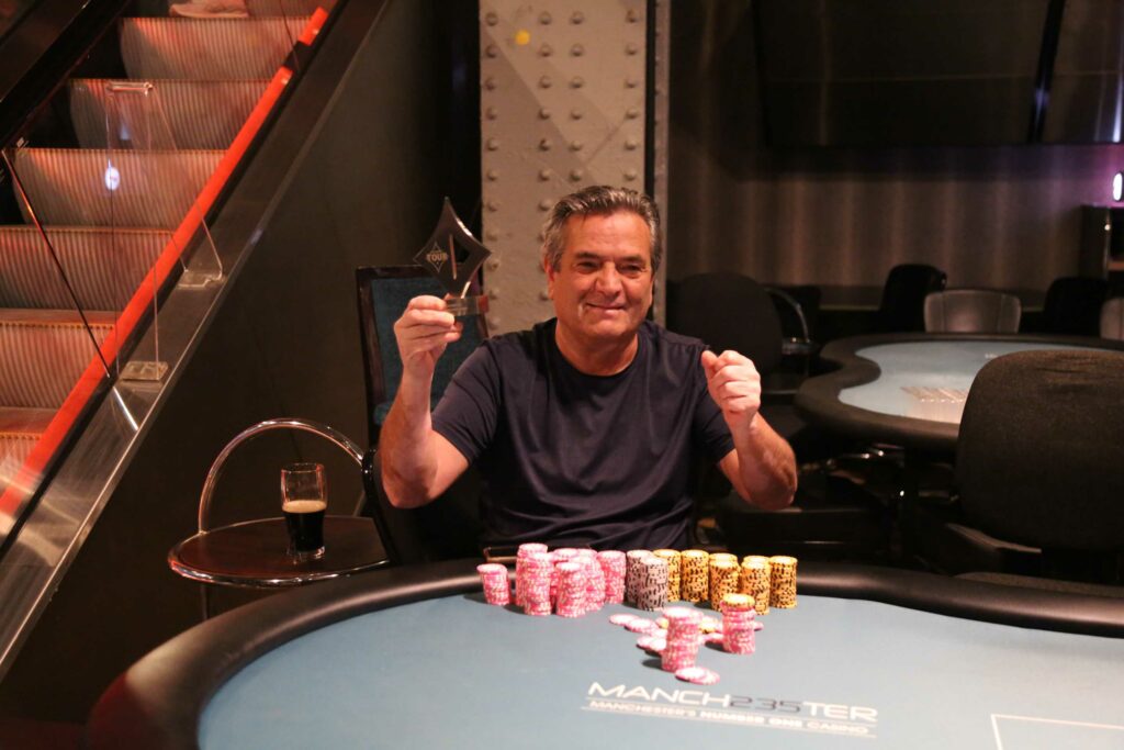 Daryosh Rossookh, winner of the £100 PLO456 PokerPRO Turbo 7-max. Photo: PartyPoker