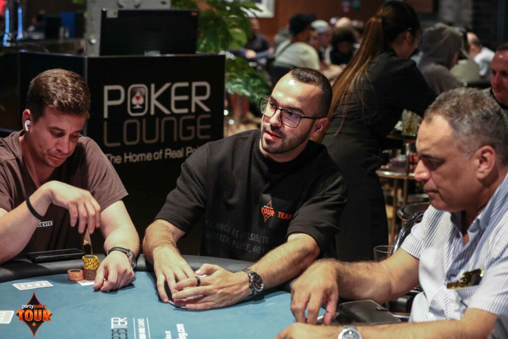 Aleksander Georgiev during the 2025 PartyPoker Tour Manchester. Photo: PartyPoker