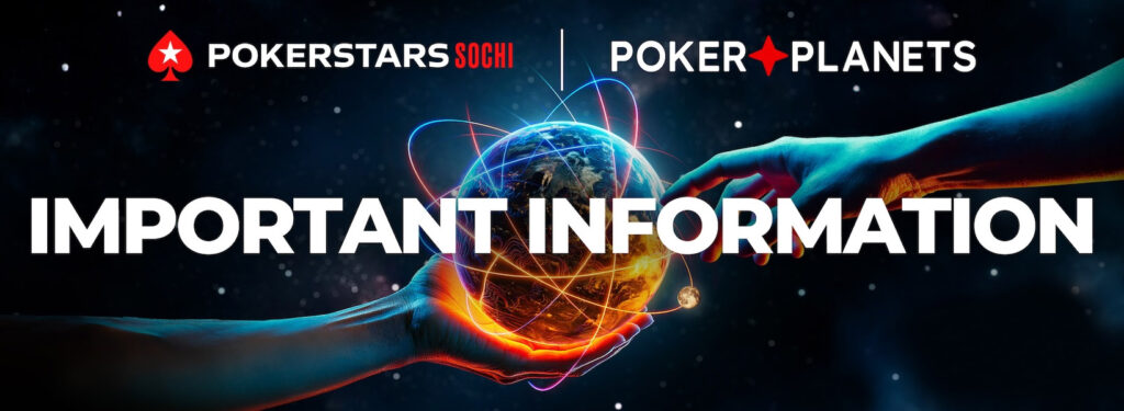 PokerPlanets and PokerStars Sochi