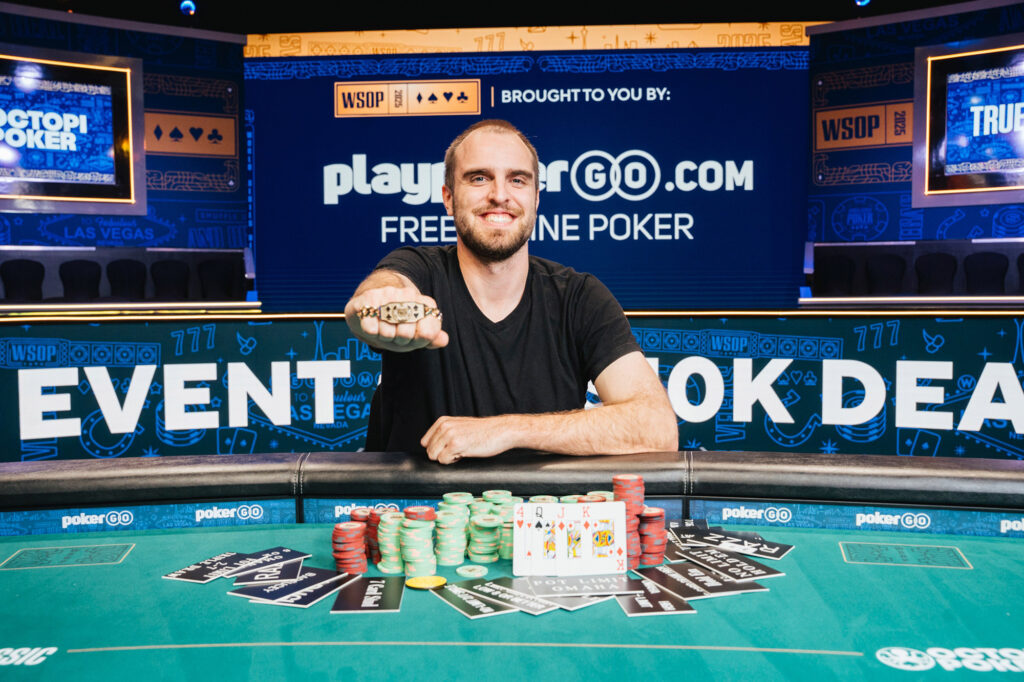Ryan Hoenig 2025 WSOP Event #18: $10,000 Dealers Choice 6-Handed Championship Winner