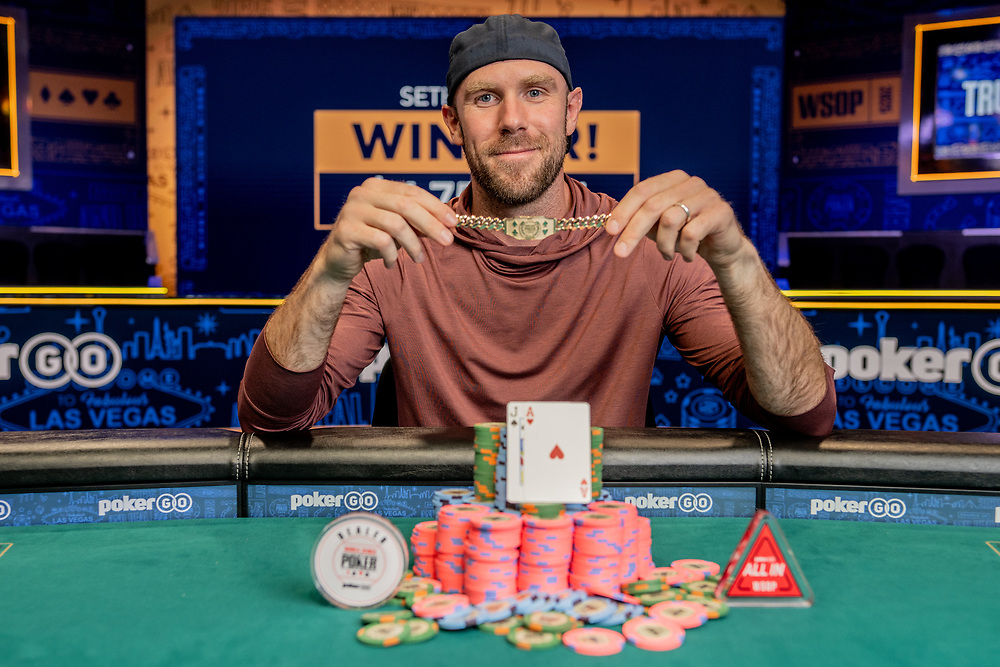 Seth Davies 2025 WSOP Event #46: $250,000 Super High Roller Bracelet Winner