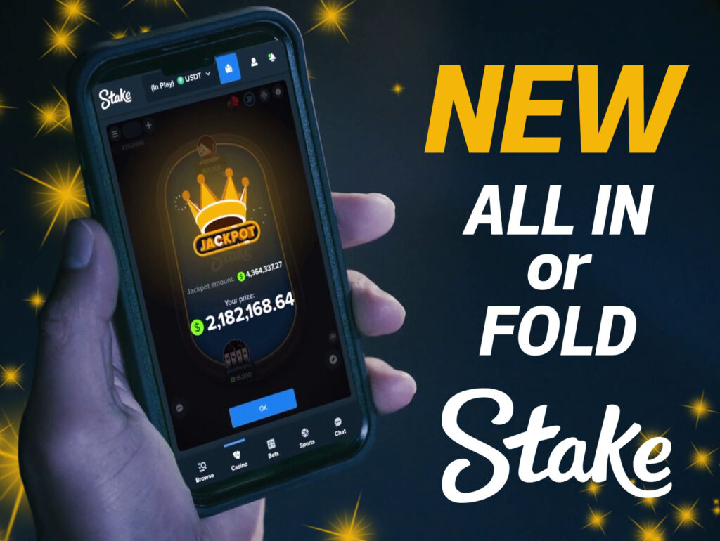 Stake Poker New All in or Fold Feature