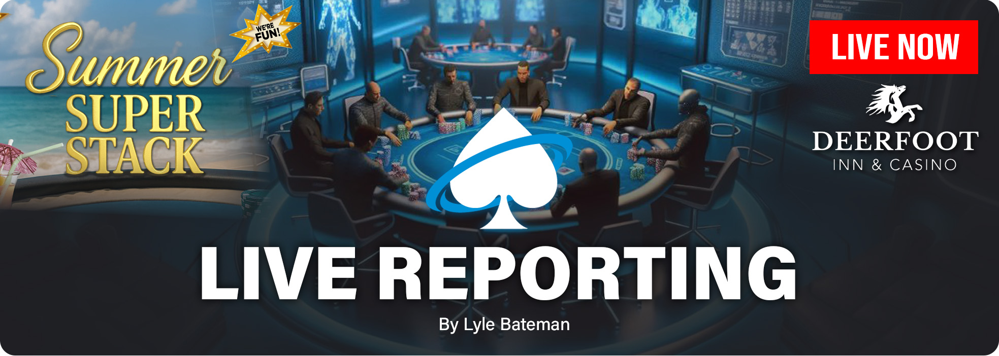 Summer Super Stack 2025 Live Reporting Banner
