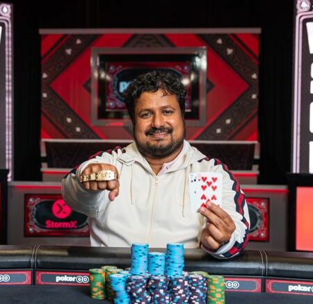 WSOP 2024: Santhosh Suvarna Beats Ben Tollerene to Win Event #55: $250,000 Super High Roller for $5,415,152