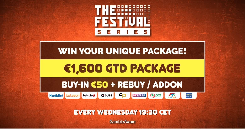 2026 The Festival Win Package Banner