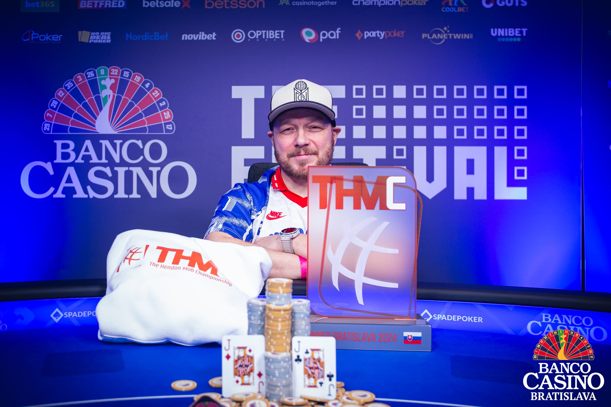 Vegard Granli won The Hendon Mob Championship during the 2024 Festival Bratislava.