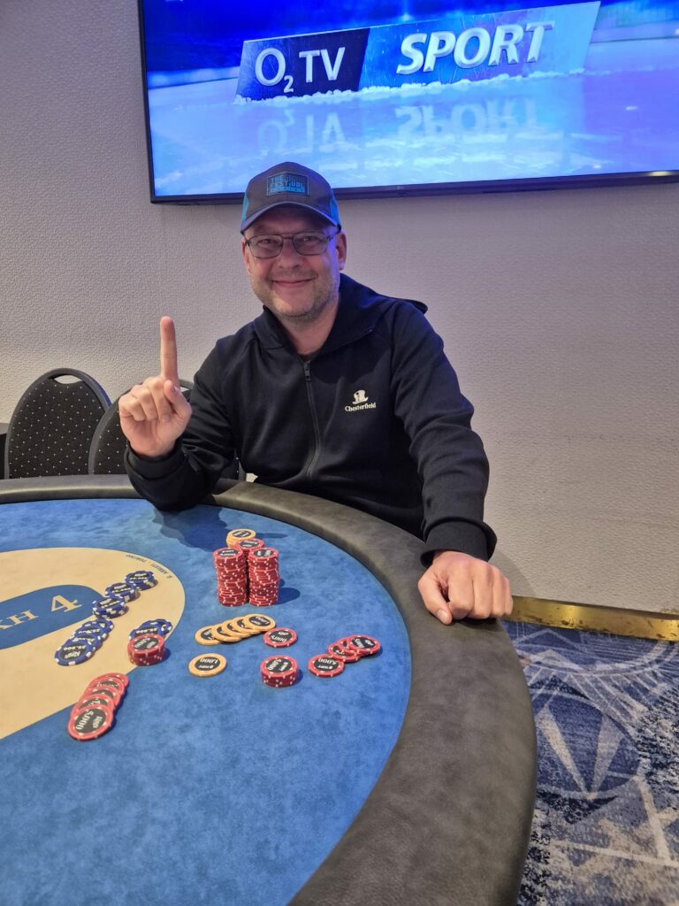 The founder of The Festival, Martin "Franke" Von Zweigbergk, bagged the chiplead from the THMC Day 1a remote flight in Prague.