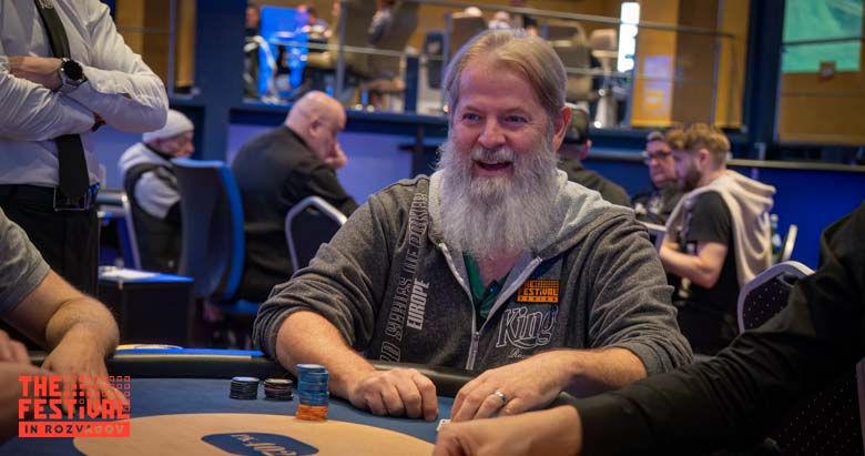 Being a Mixed Game invented in Sviten, there's really no wonder there's a few Scandinavians playing the €250 Sviten Special Event during the 2025 Festival Rozvadov. On the picture is Joakim Olin. Photo: Mairo Toom