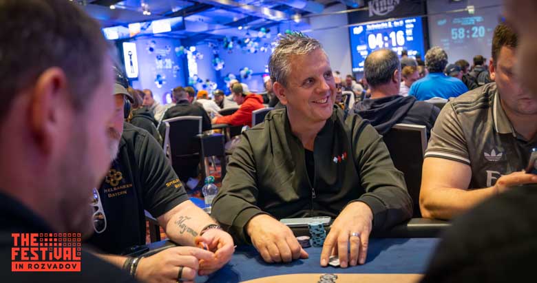 Thomas Feldmann is one of the 63 players who advanced from Day 1c. Photo: Mairo Toom