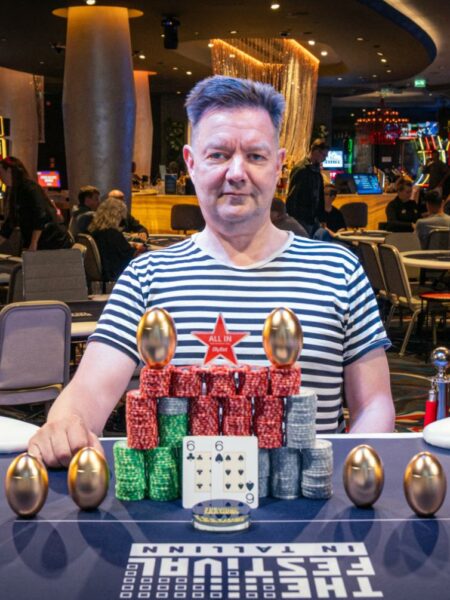 Ville-Matti Keränen Wins The Festival Weekend Tallinn  €555 Main Event Mystery Bounty