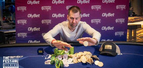 Gerardas Lukšėnas Wins The Festival Weekend Vilnius Main Event
