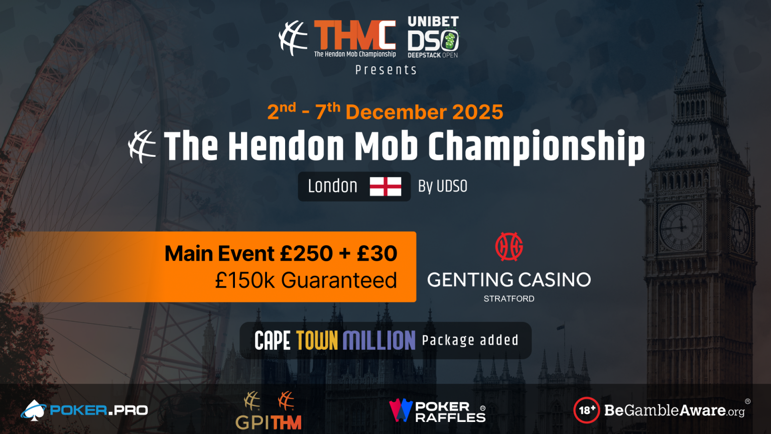 2025 The Hendon Mob Championship London Live Reporting
