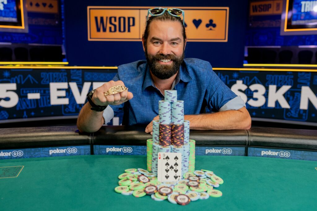 Tyler Patterson 2025 WSOP Event #49: $3,000 6-Handed No-Limit Hold’em Bracelet Winner