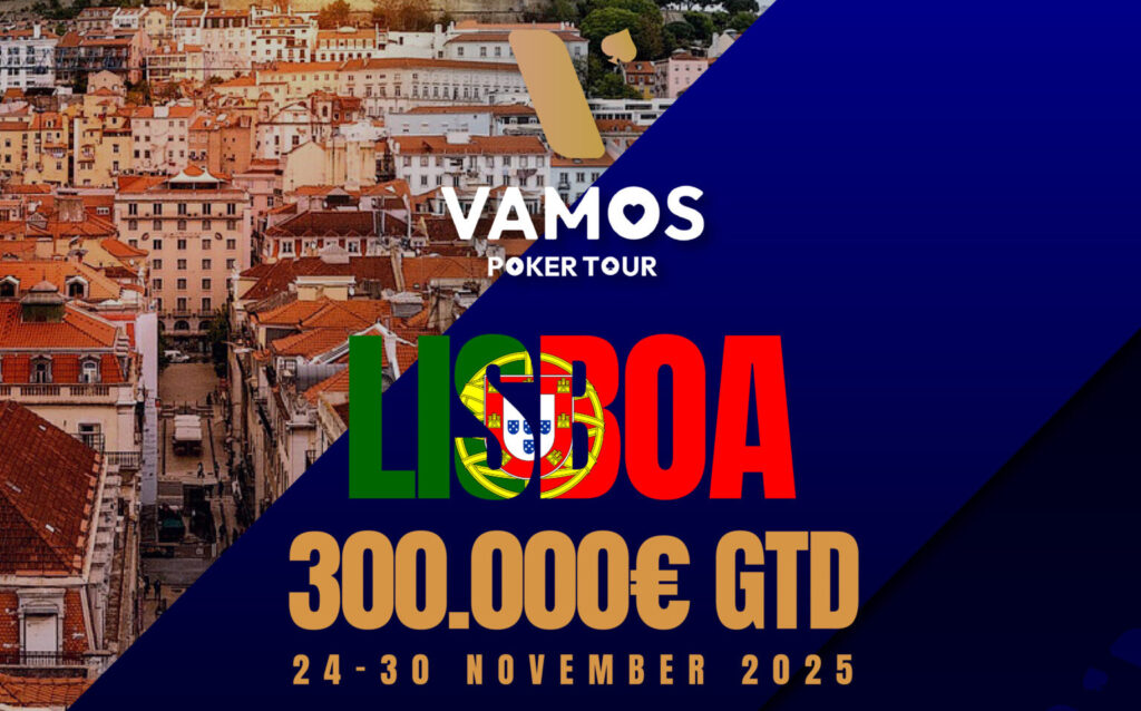 2025 Vamous Poker Tour Lisboa Banner