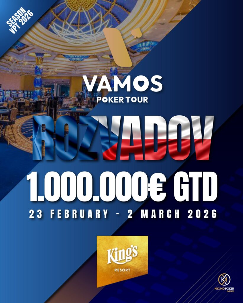 2026 Vamos Poker Tour Rozvvadov Banner