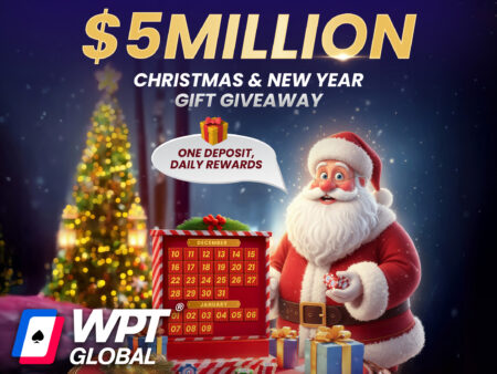WPT Global Spreads $5 Million in Holiday Cheer in Instant Rewards!