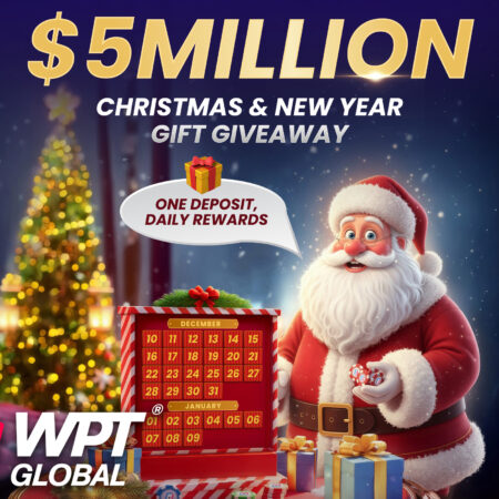 WPT Global Spreads $5 Million in Holiday Cheer in Instant Rewards!