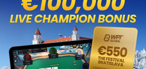 Win €100K Extra at The Festival Series Bratislava at WPT Global via poker.pro