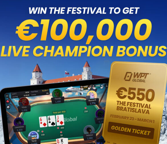Win €100K Extra at The Festival Series Bratislava at WPT Global via poker.pro