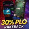 30% Rakeback for ALL PLO Players at WPT Global – No Strings Attached