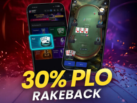 30% Rakeback for ALL PLO Players at WPT Global – No Strings Attached