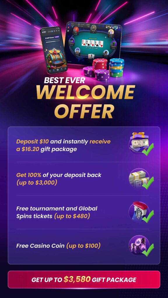 WPT Global Welcome Offer Bonus Promotion