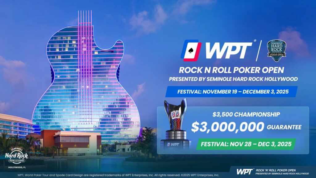 WPT Seminole Rock N Roll Open 2025