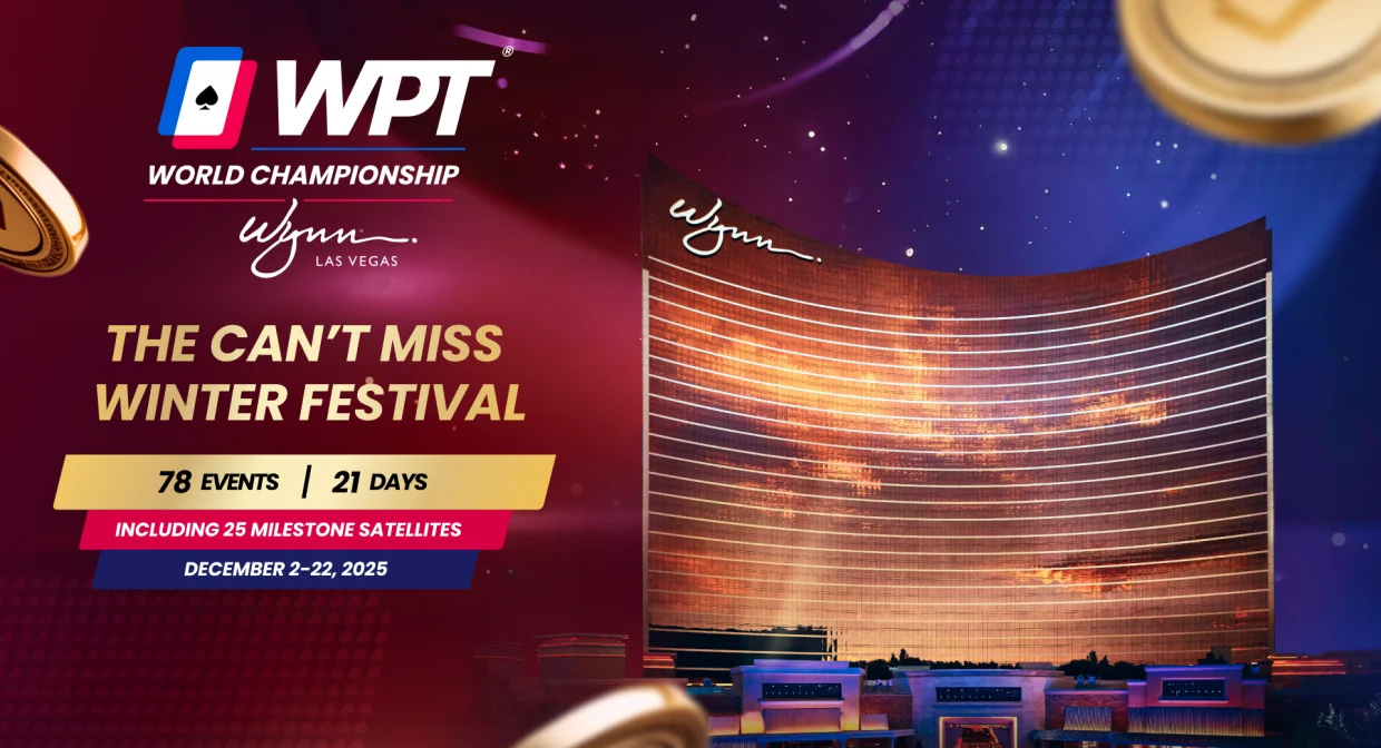 2025 WPT World Championship Banner