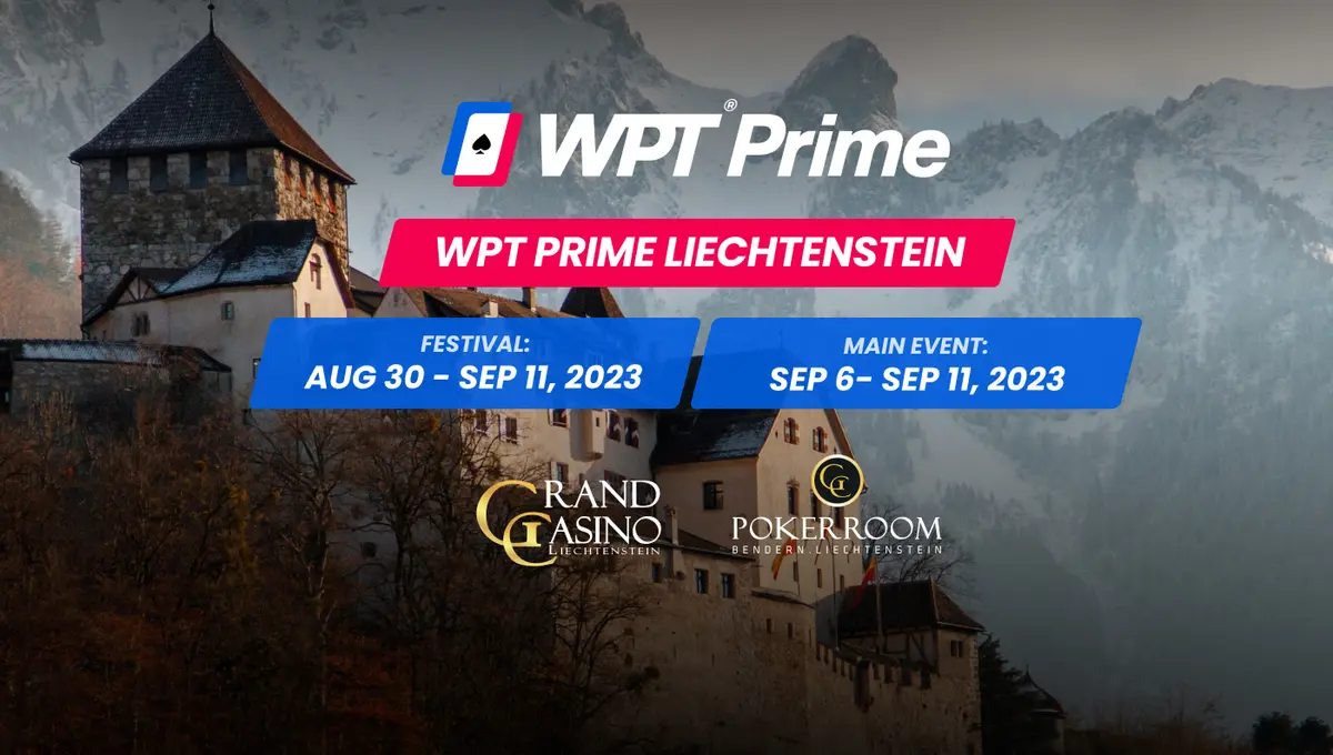 World Poker Tour Ventures to Liechtenstein for WPT Prime Festival