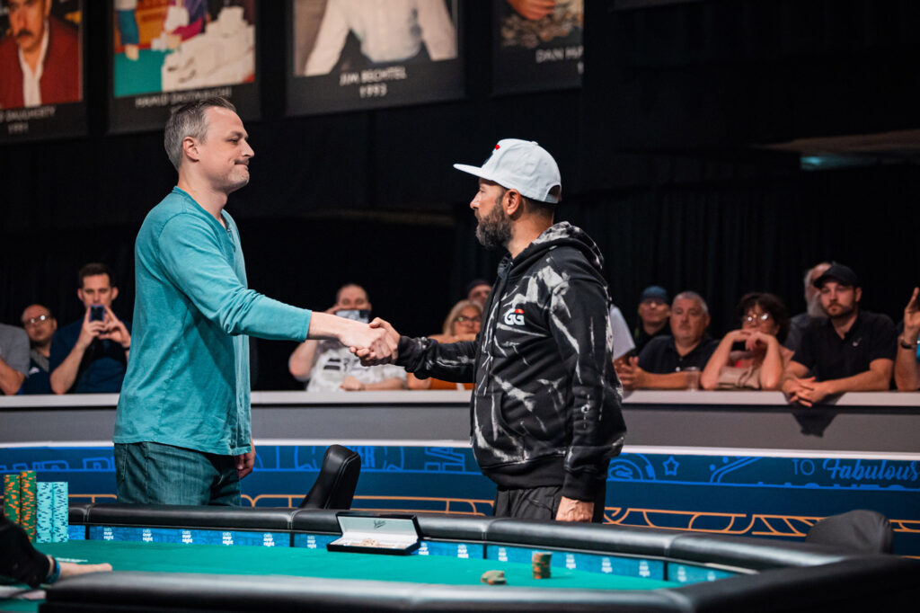 Ryan Bambrick and Daniel Negreanu 2025 WSOP