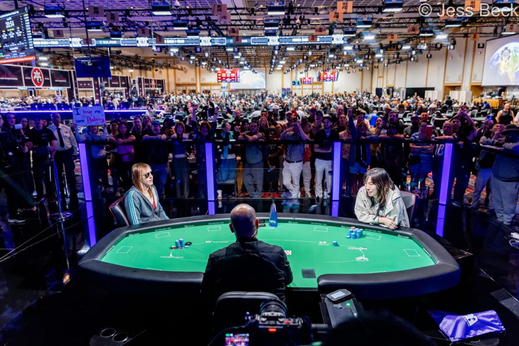 Sky Chen and Aubrey Williams 2026 WSOP