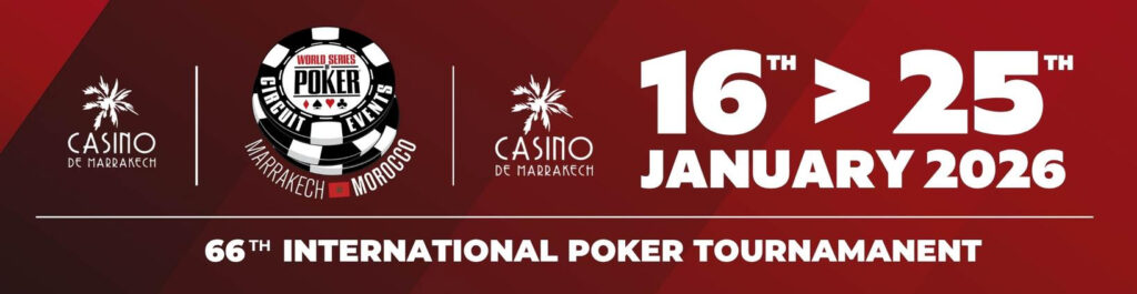 2026 WSOP Circuit Marrakech Banner