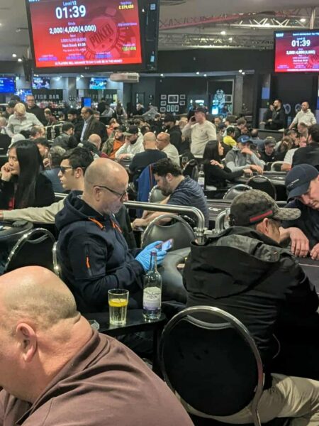 2025 WSOP Circuit Nottingham Day 2: Damoulis and Smith Chasing Record-breaking Mini Main Event Title