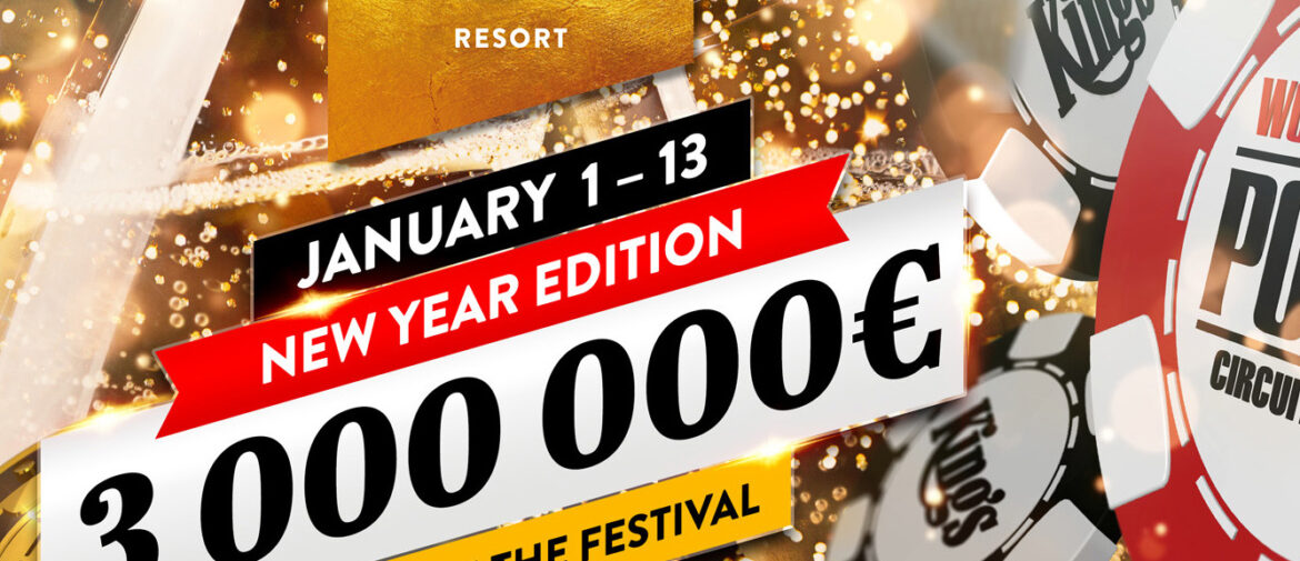 King’s Resort to Kick Off 2026 with 12 WSOP Circuit Ring Events in Rozvadov