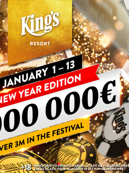 King’s Resort to Kick Off 2026 with 12 WSOP Circuit Ring Events in Rozvadov