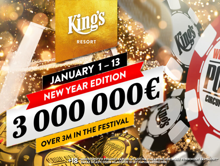 King’s Resort to Kick Off 2026 with 12 WSOP Circuit Ring Events in Rozvadov