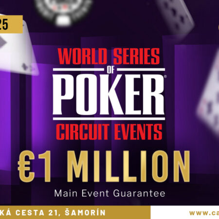 WSOP Circuit Hits Slovakia for the First Time with €3.8M Guarantees