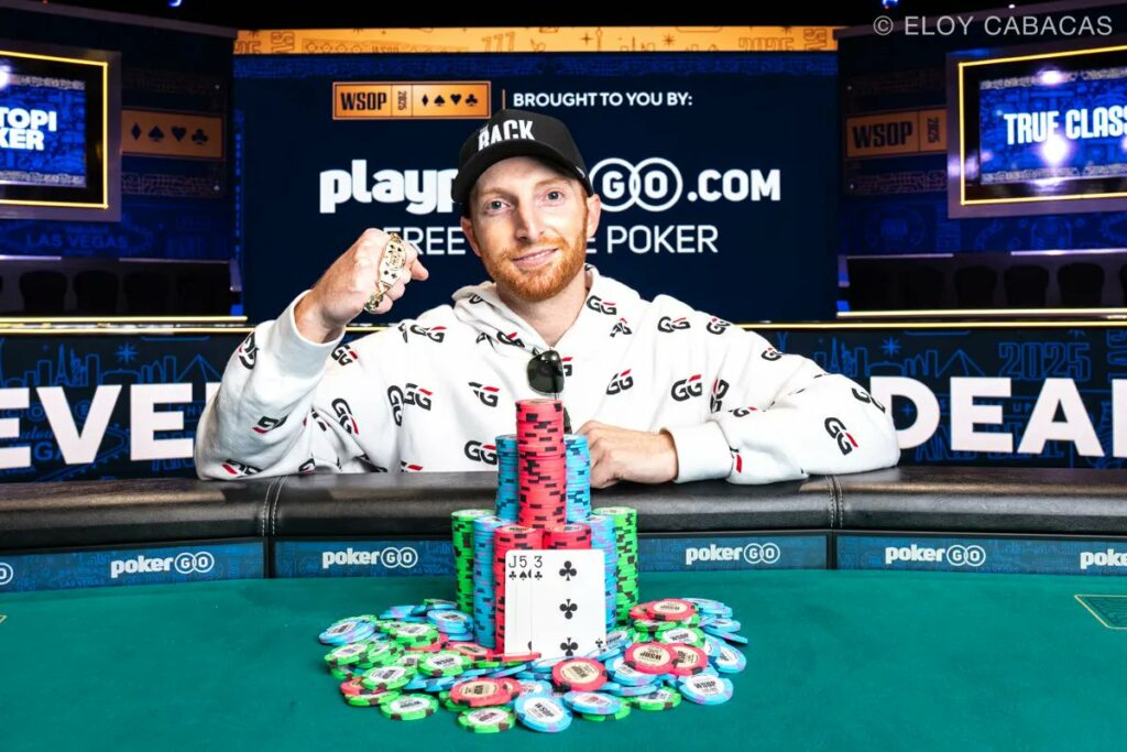 Zachary Zaret 2025 WSOP Event #21: $1,500 Pot-Limit Omaha Hi-Lo 8 or Better Winner